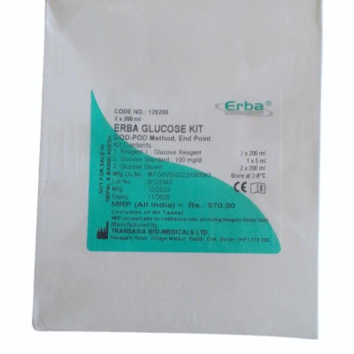 Glucose Test Kit   Erba