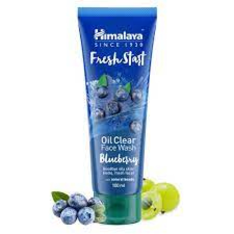Himalaya Fresh Start Oil Clear Blueberry Face Wash, 100 ml