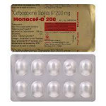 Monocef-O 200 Tablet 10's