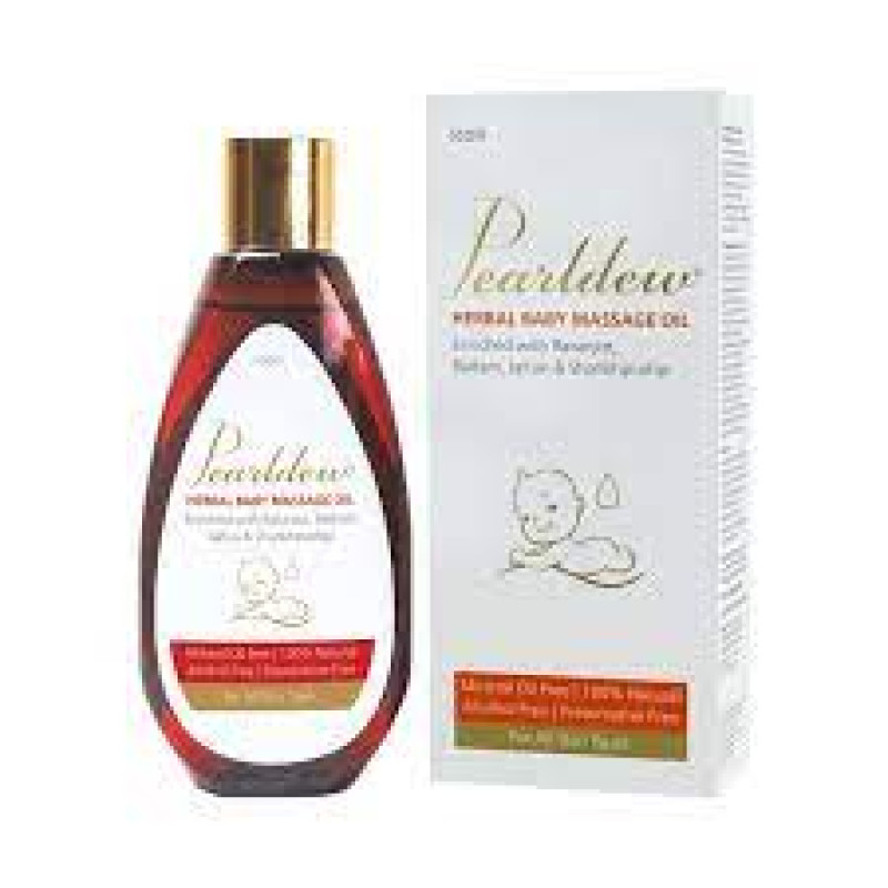 Pearldew Herbal Baby Massage Oil
